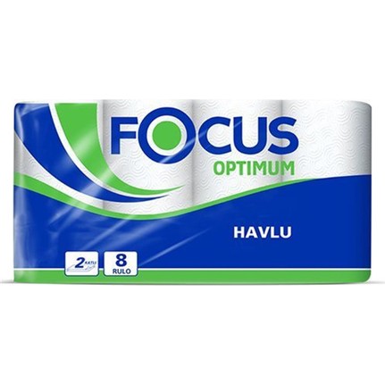 Focus Optimum Rulo Kağıt Havlu 8'li Paket 24 rulo