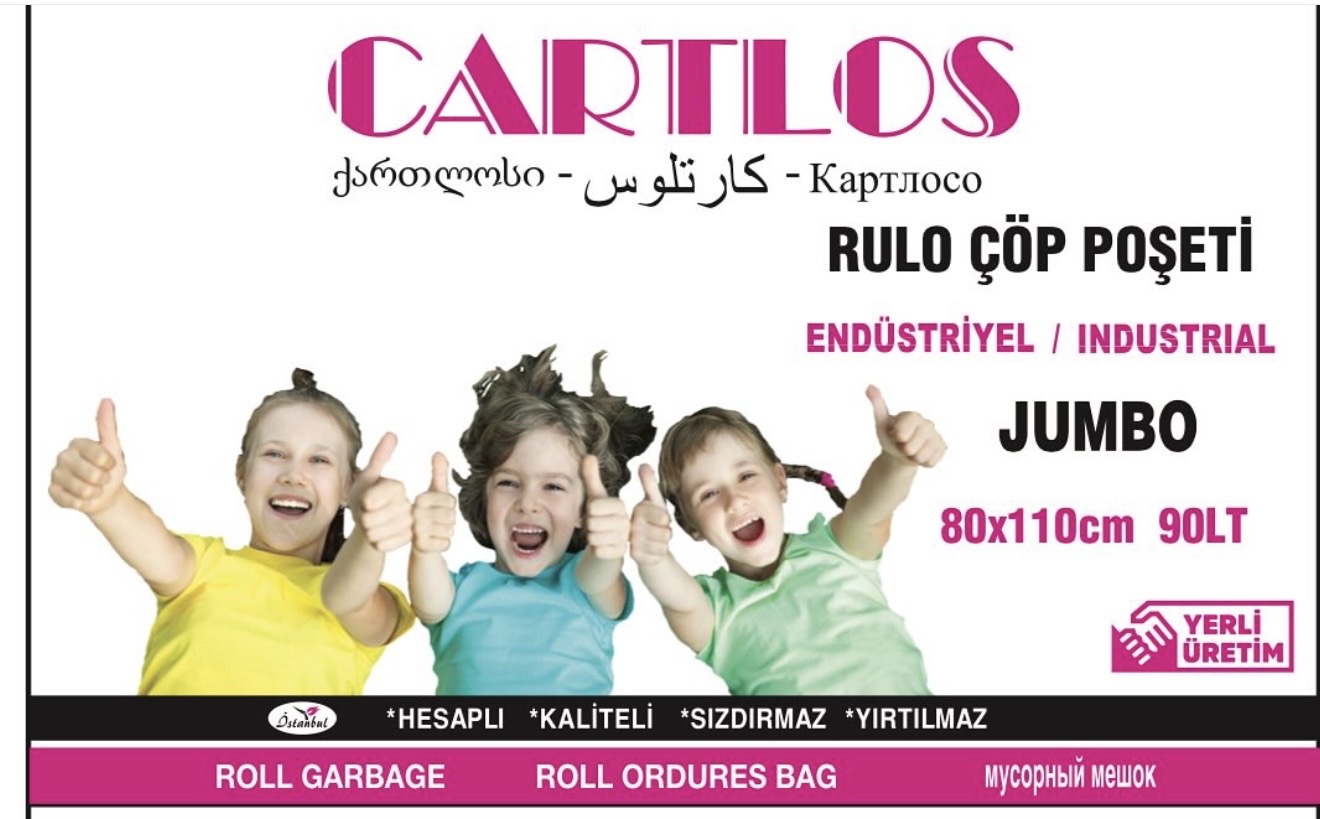 CARTLOS ENDÜSTRİYEL JUMBO 80*110 CM 90 LT
